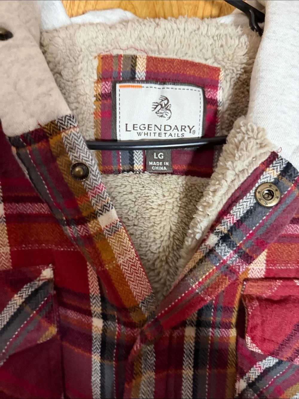 Legendary Whitetails warm sherpa